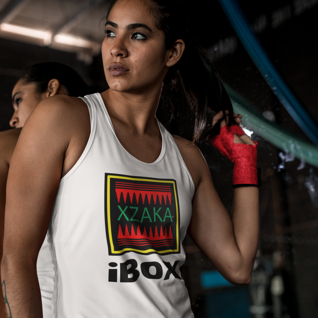 XZAKA -  Women "Boxing" Premium Tank Top -WH 101