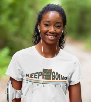 XZAKA - Women "Keep Going" Workout T-Shirt - W3536
