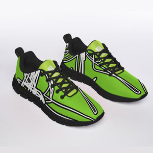 tiesu | Men N-Tangle Dopelines Sneakers- Neon