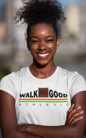 XZAKA - Women "Walk Good" Workout T-Shirt - W3532
