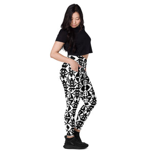 Jahi Collabs Crossover leggings with pockets