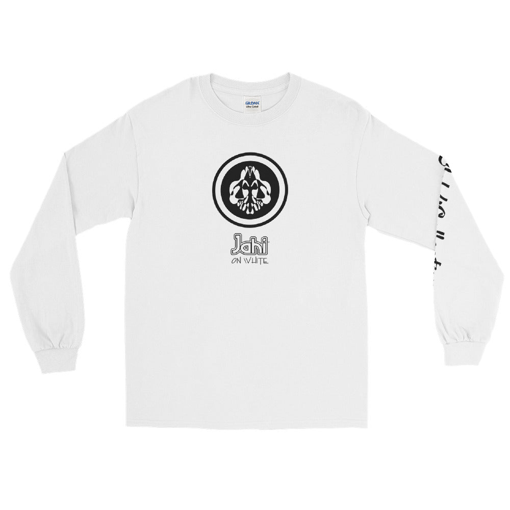 Jahi-On White Collab4Collection Long Sleeve Shirt Tees - B117