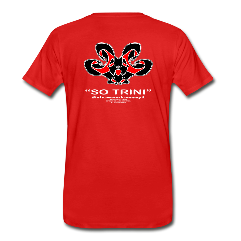The Trini Spot - Men's Premium T-Shirt - SO TRINI - MPT004STBR - - it's OON