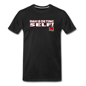 The Trini Spot - Men’s Premium T-Shirt - De Ting Self - MPTDTSRB26 - it's OON