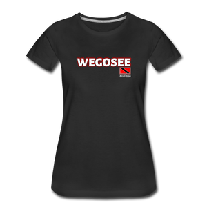 The Trini Spot - Women’s Premium T-Shirt - WeGoSee - WPTWGSBK09 - it's OON
