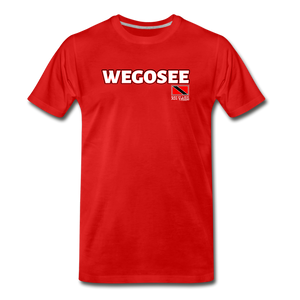 The Trini Spot Men’s Premium T-Shirt - WeGoSee - MPTWGSRD03- - it's OON