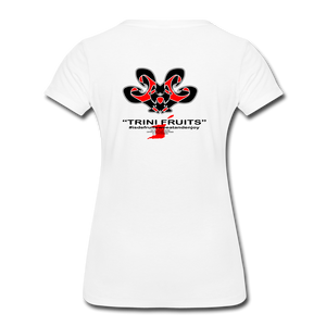 The Trini Spot - Women Premium T-Shirt - Trini Fruits - WPT009TRWH - it's OON