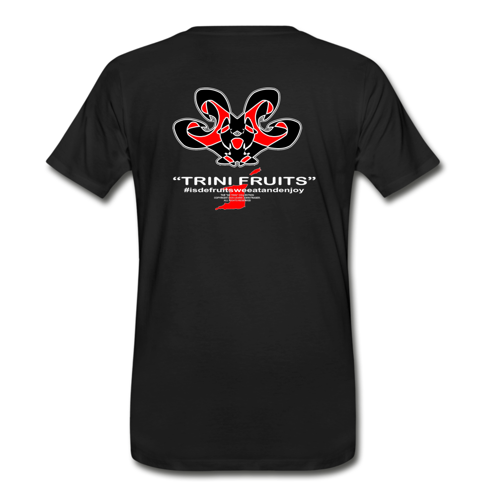 The Trini Spot - Men’s Premium T-Shirt - TRINI FRUITS - MPT008TRRB - it's OON