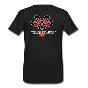 The Trini Spot - Men’s Premium T-Shirt - TRINI FRUITS - MPT008TRRB - it's OON