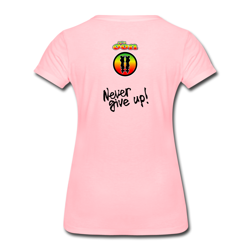 it's OON Women’s Premium T-Shirt - Never Give Up - 2 - it's OON