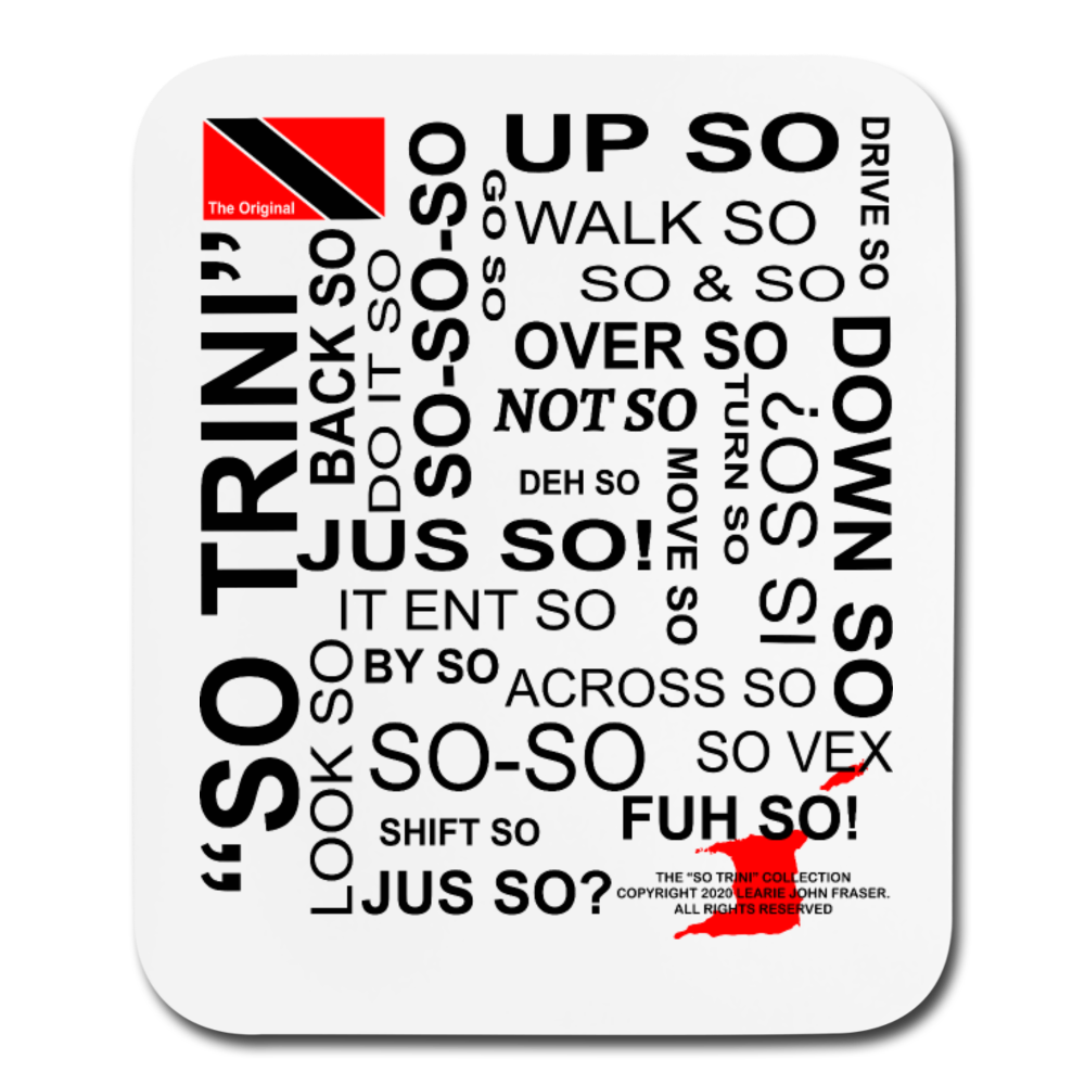 The Trini Spot - Mouse Pad Vertical - it's OON