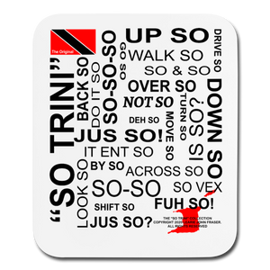 The Trini Spot - Mouse Pad Vertical - it's OON