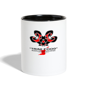 The Trini Spot - Contrast Coffee Mug -Trini Food - 007TFCCMB - it's OON