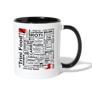 The Trini Spot - Contrast Coffee Mug -Trini Food - 007TFCCMB - it's OON