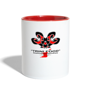 The Trini Spot - Contrast Coffee Mug - Trini Food - 008TFCCMR - it's OON