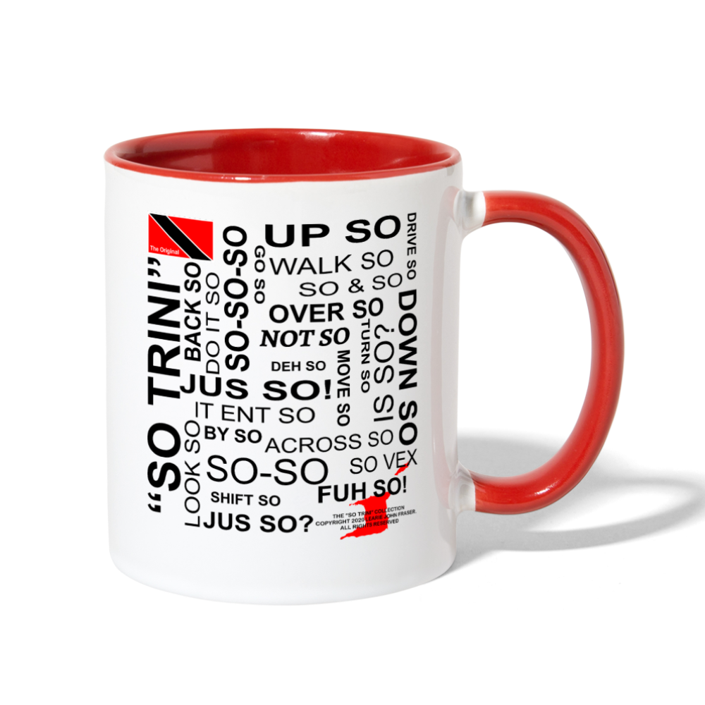 The Trini Spot - Contrast Coffee Mug - So Trini - 012STCCMR - it's OON