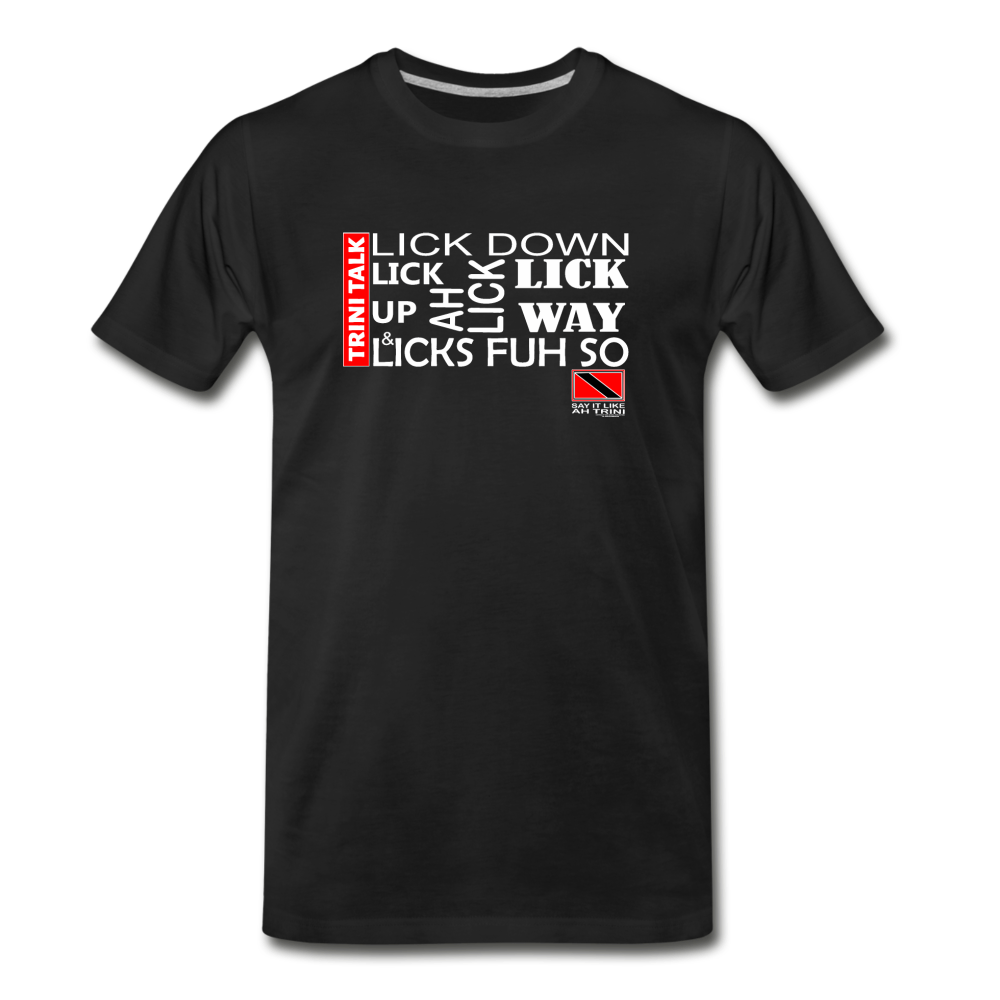 it's OON - The Trini Spot - Men's Premium T-Shirt - LickUp - it's OON