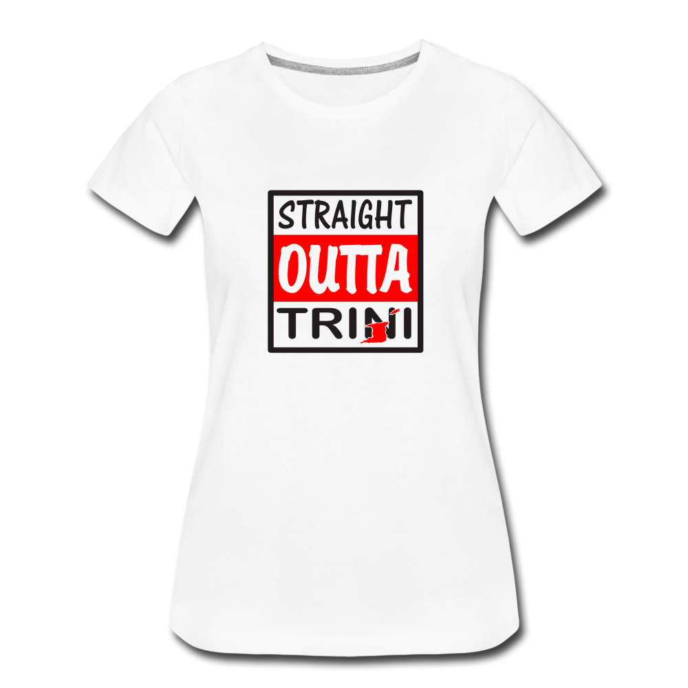 it's OON - Women’s Premium T-Shirt - The Trini Spot - Outta Trini - it's OON