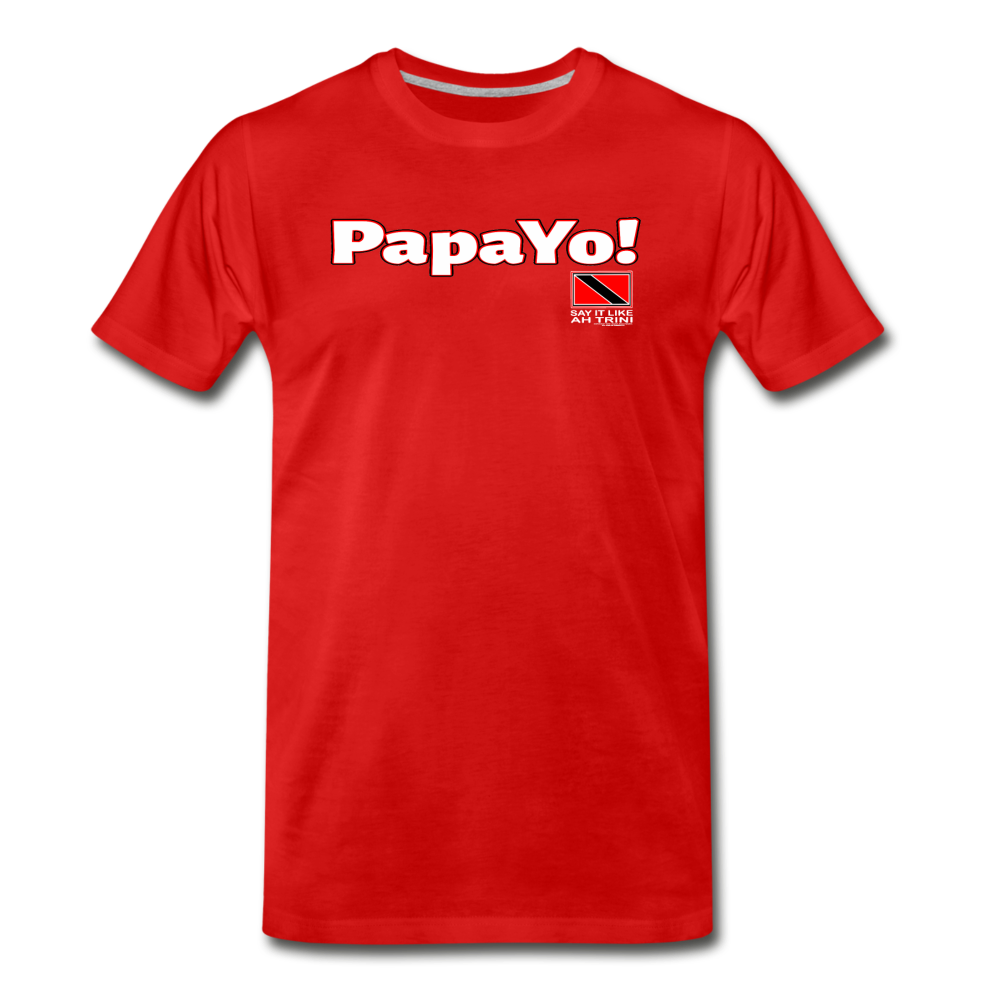 The Trini Spot - Men's Premium T-Shirt - PapaYo. - it's OON