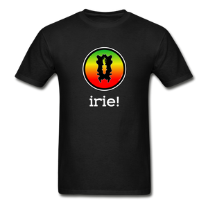 it's OON - Gildan Ultra Cotton Adult T-Shirt - Island Irie - black