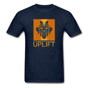 it's OON - Gildan Ultra Cotton Adult T-Shirt - Uplift2 - navy