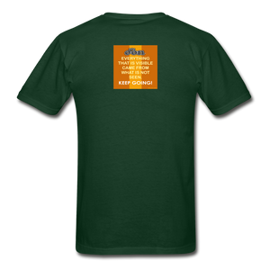 it's OON - Gildan Ultra Cotton Adult T-Shirt - Uplift2 - forest green