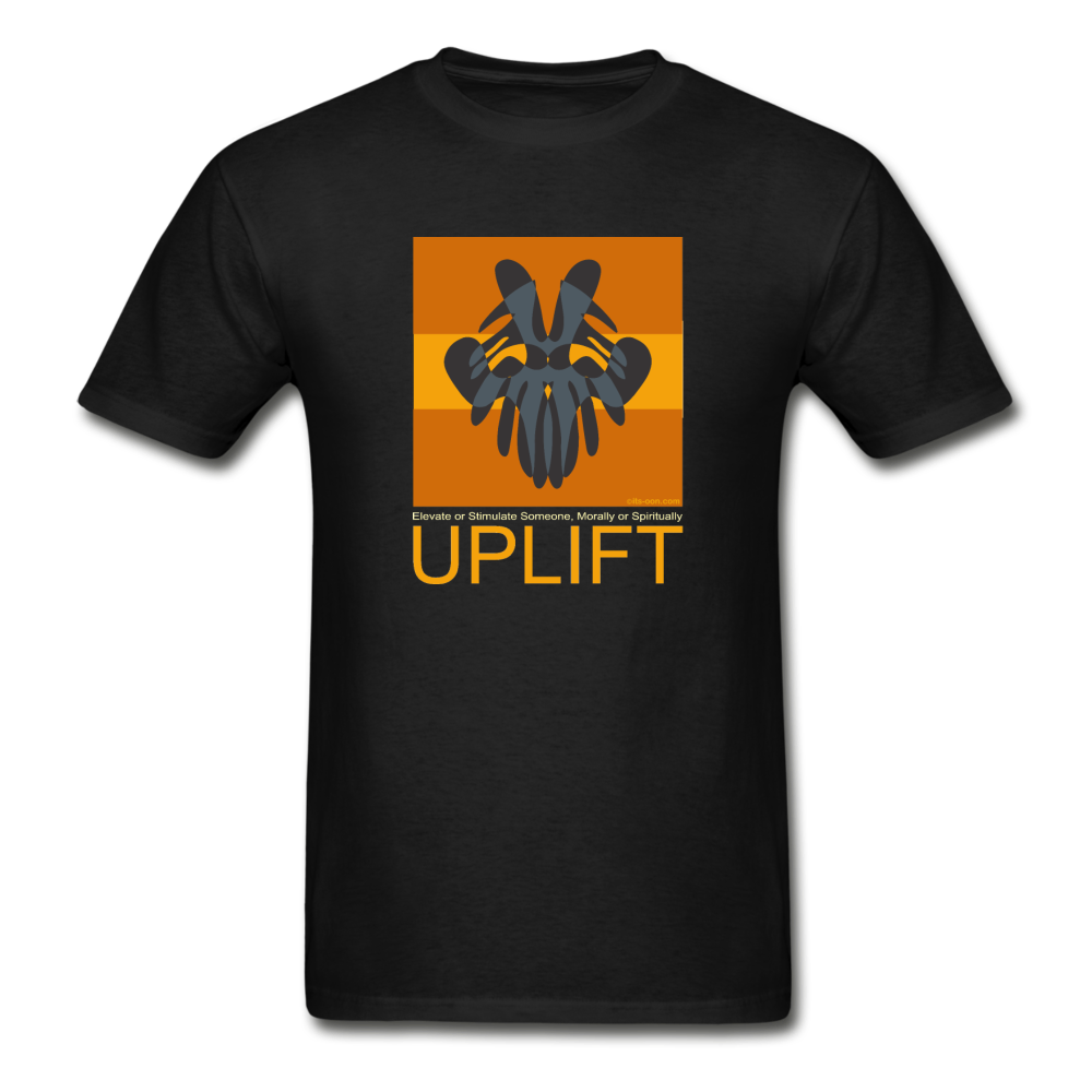 it's OON - Gildan Ultra Cotton Adult T-Shirt - Uplift 1B - black