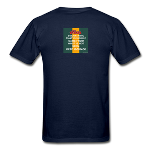 it's OON - Gildan Ultra Cotton Adult T-Shirt - Inspire 105 - navy