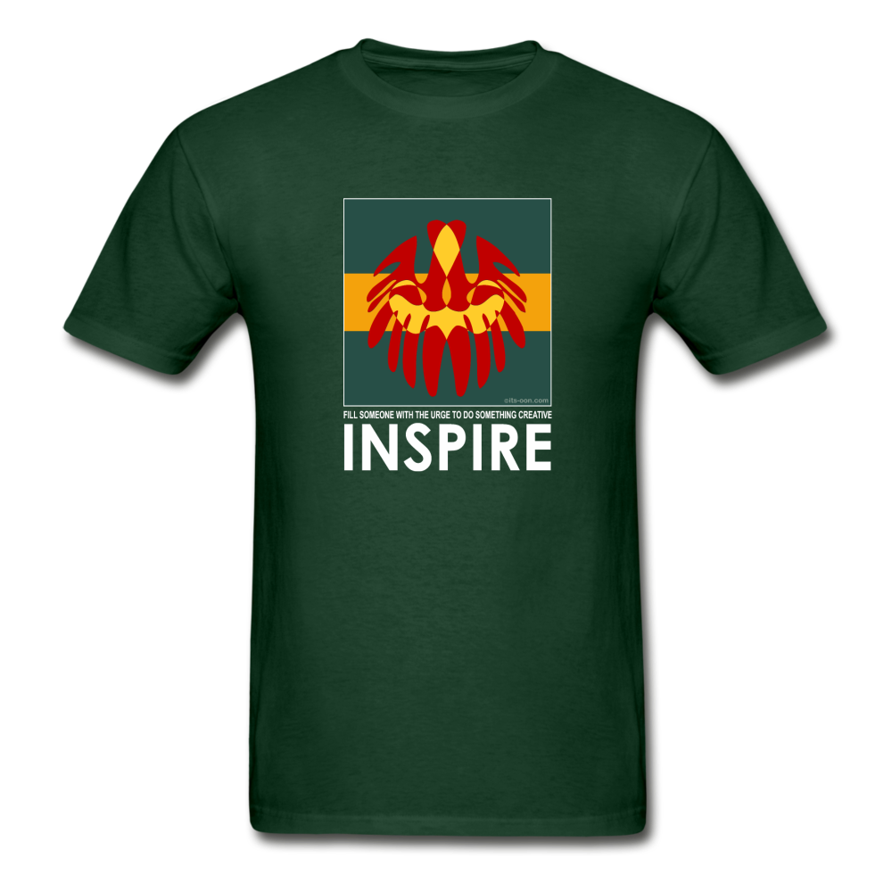 it's OON - Gildan Ultra Cotton Adult T-Shirt - Inspire 105 - forest green