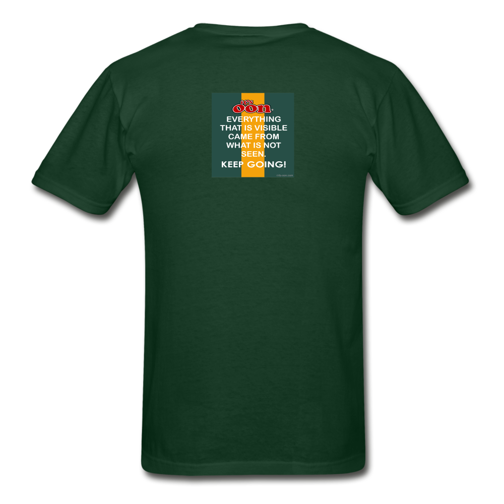 it's OON - Gildan Ultra Cotton Adult T-Shirt - Inspire 105 - forest green