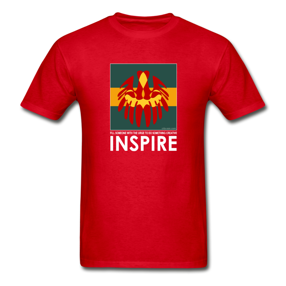 it's OON - Gildan Ultra Cotton Adult T-Shirt - Inspire 105 - red
