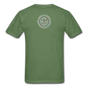 it's OON - Gildan Ultra Cotton Adult T-Shirt -Serve - military green