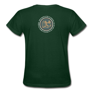 it's OON - Gildan Ultra Cotton Ladies T-Shirt - SERVE 4 - forest green