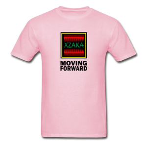XZAKA - Gildan Ultra Cotton Adult T-Shirt - RGBG - Moving Forward - light pink