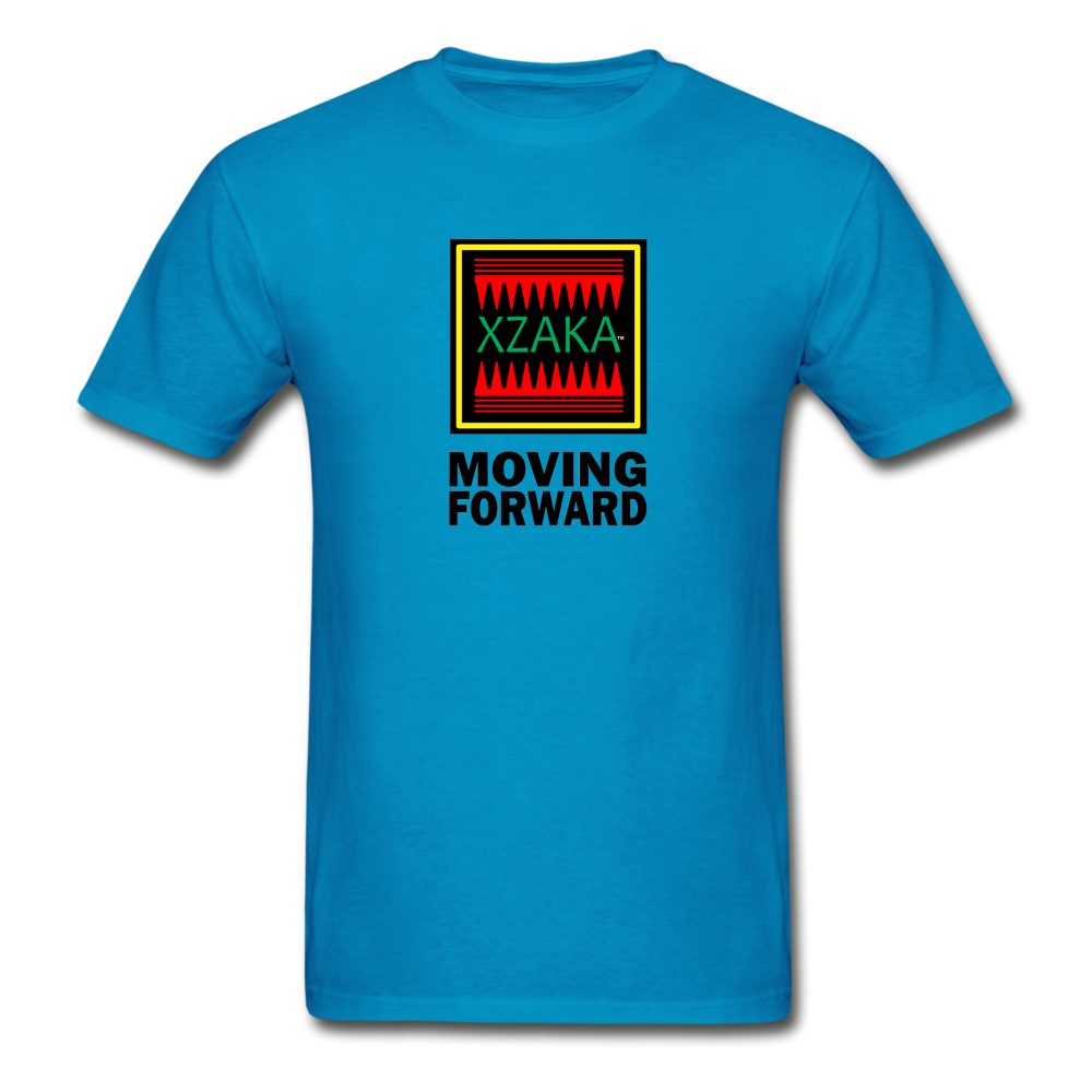 XZAKA - Gildan Ultra Cotton Adult T-Shirt - RGBG - Moving Forward - turquoise
