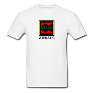 XZAKA - Gildan Ultra Cotton Adult T-Shirt - ATHLETIC - 002 - white