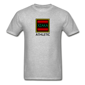 XZAKA - Gildan Ultra Cotton Adult T-Shirt - ATHLETIC - 002 - heather gray