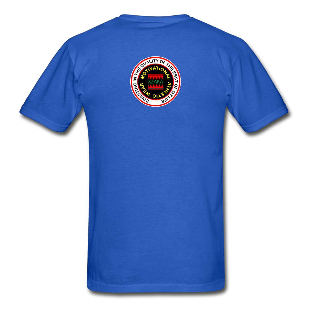 XZAKA - Gildan Ultra Cotton Adult T-Shirt - ATHLETIC - 002 - royal blue