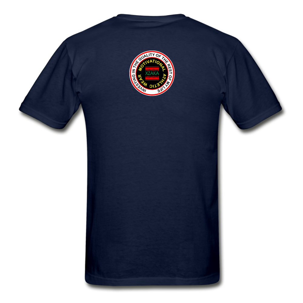 XZAKA - Gildan Ultra Cotton Adult T-Shirt - Impossible - navy