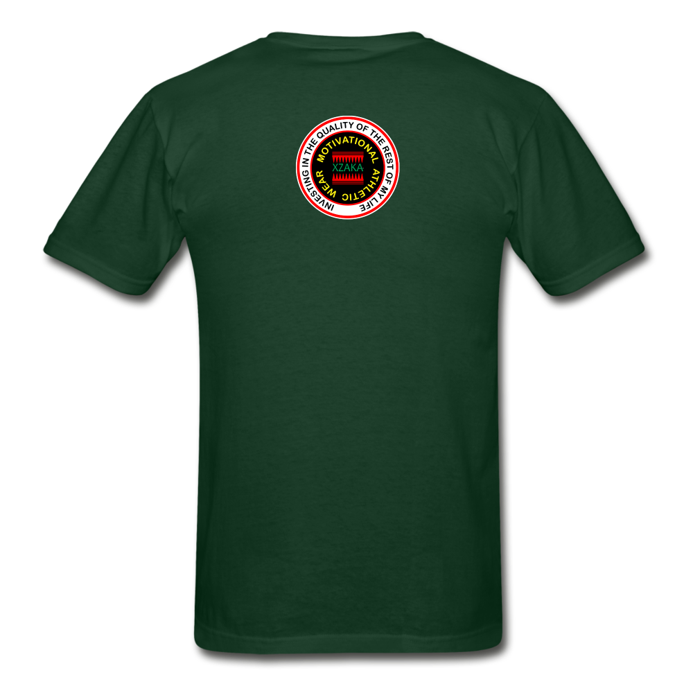 XZAKA - Gildan Ultra Cotton Adult T-Shirt - Greater Than - forest green