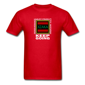XZAKA - Gildan Ultra Cotton Adult T-Shirt - Perseverance - red