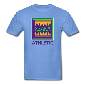 XZAKA - Hanes Adult Tagless T-Shirt - Athletic 112 - carolina blue