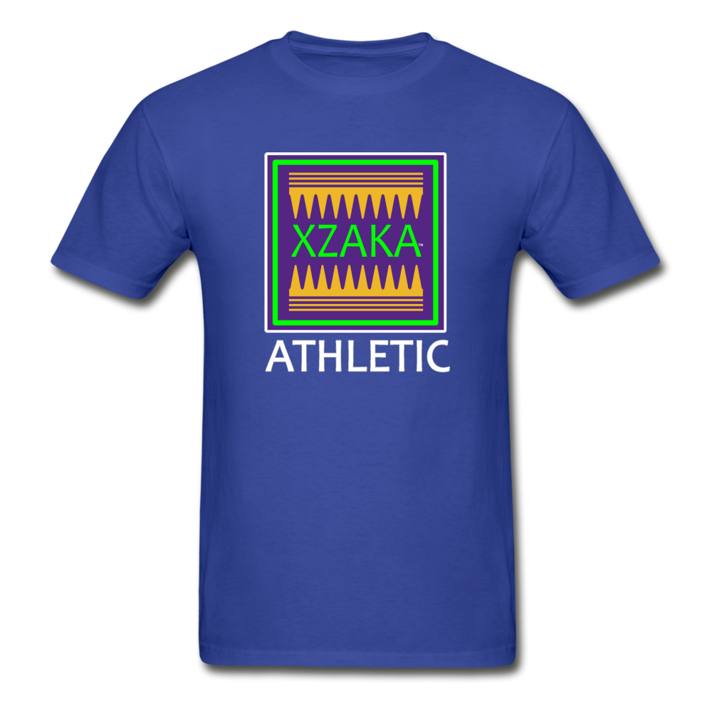 XZAKA - Hanes Adult Tagless T-Shirt - Athletic 112 - royal blue