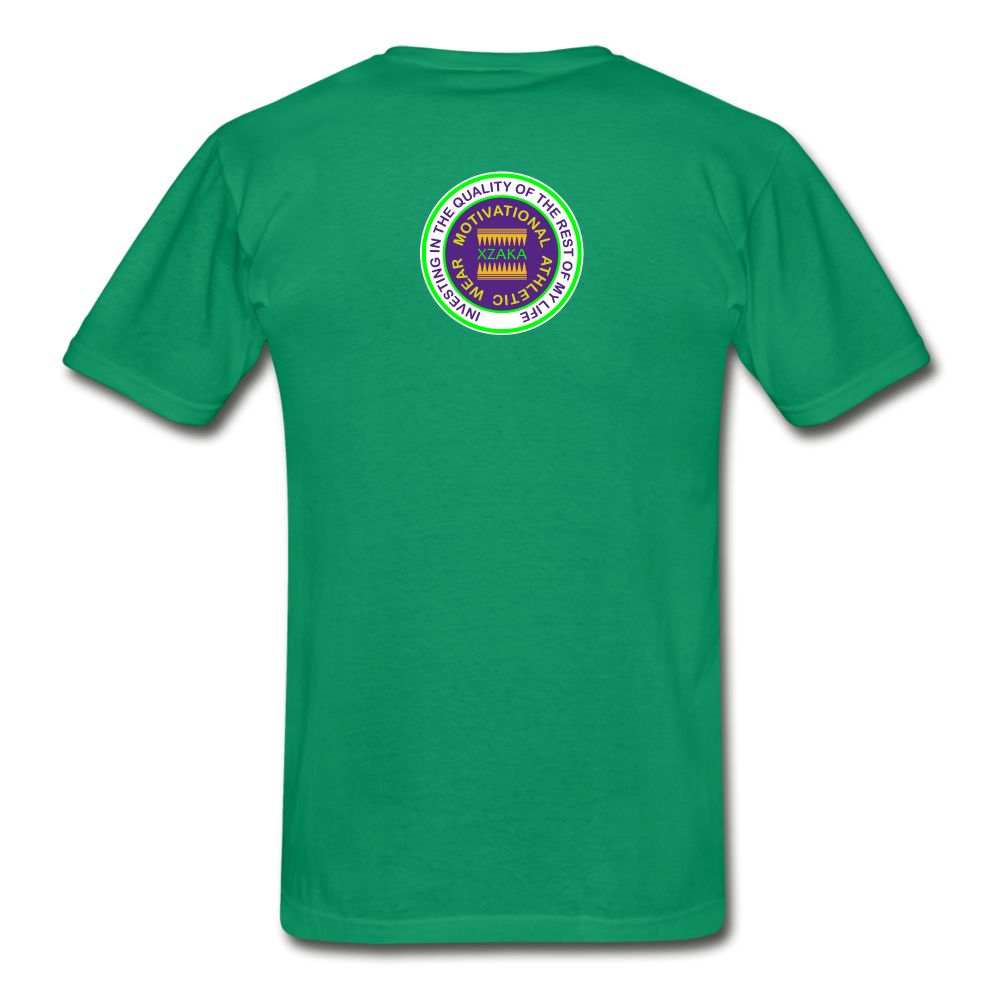 XZAKA - Hanes Adult Tagless T-Shirt - Athletic 112 - kelly green