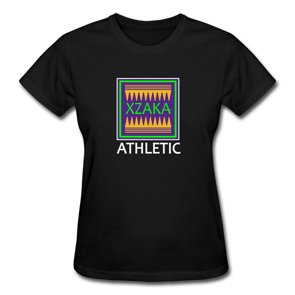 XZAKA - Gildan Ultra Cotton Ladies T-Shirt - Athletic 112W-BK - black