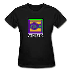 XZAKA - Gildan Ultra Cotton Ladies T-Shirt - Athletic 112W-BK - black