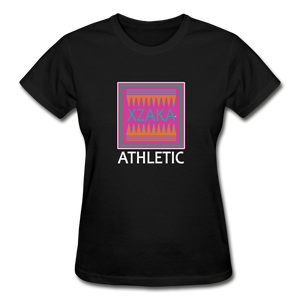 XZAKA - Gildan Ultra Cotton Ladies T-Shirt - Athletic 107W-BK - black