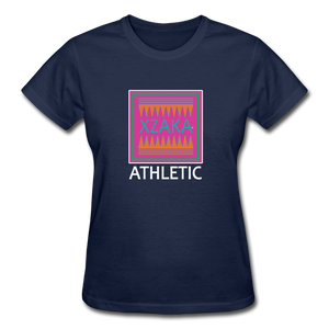 XZAKA - Gildan Ultra Cotton Ladies T-Shirt - Athletic 107W-BK - navy