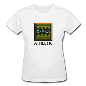 XZAKA - Gildan Ultra Cotton Ladies T-Shirt - Athletic 103W - white