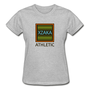 XZAKA - Gildan Ultra Cotton Ladies T-Shirt - Athletic 103W - heather gray